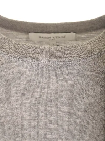 Maison Kitsuné W Baby Fox Patch Regular Jumper