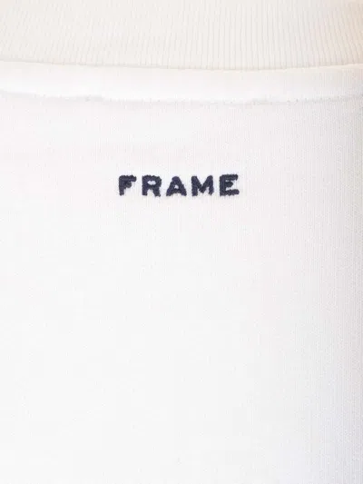 Frame X Ritz Unisex Sweatshirt Sweatshirts White