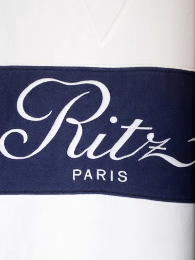 Frame X Ritz Unisex Sweatshirt Sweatshirts White
