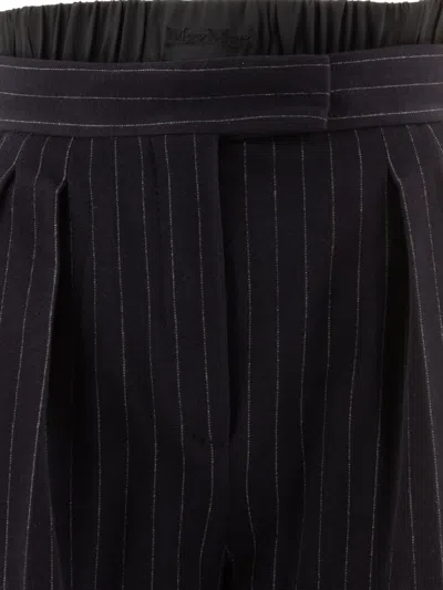 Max Mara Women's "piroghe" Pinstriped Trousers