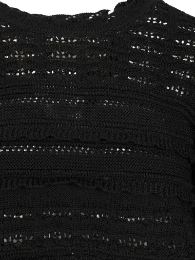 Isabel Marant Étoile Azelia Crop Knit Blouse
