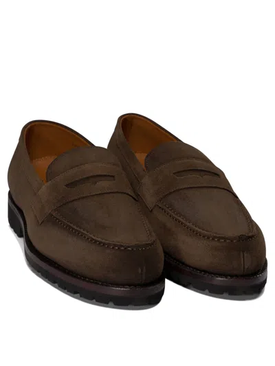Nonnative Urban Dweller Leather Loafers In Brown