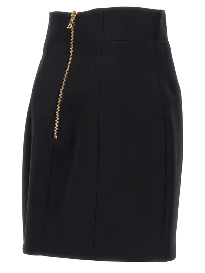 Balmain 4-button Grand De Poudre Mini Skirt