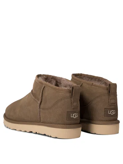 Ugg Classic Ultra Mini Hickory Boot In Brown