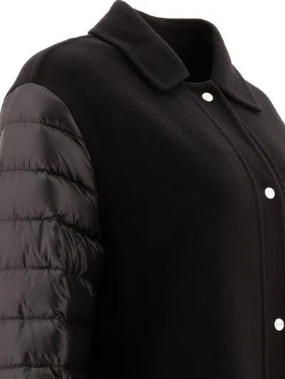 Herno Wool Down Coat Coats Black