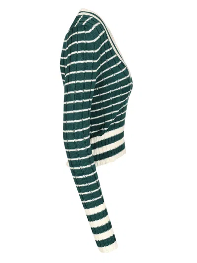 Chloé Merino Wool Sweater In Green