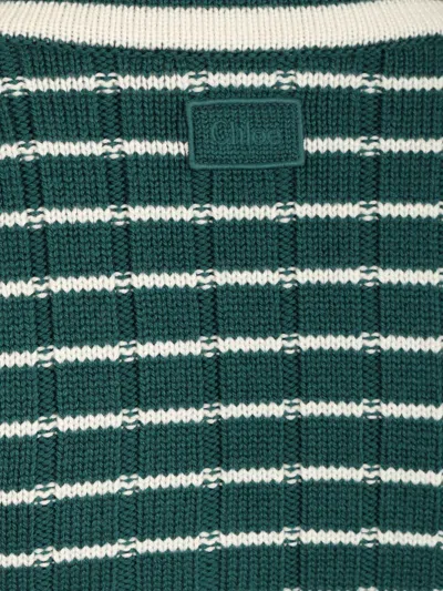 Chloé Merino Wool Sweater In Green
