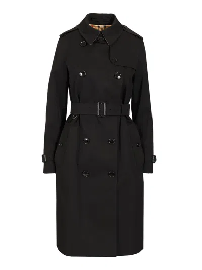 Burberry Kensington Lng Org 2 Coats Black