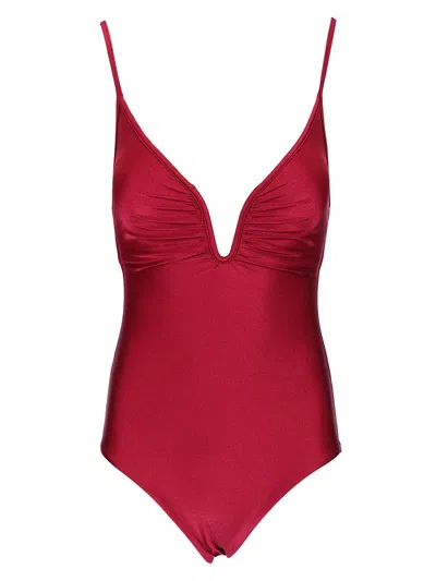 Zimmermann Womens Ruby Wylie Plunge Swimsuit Xs