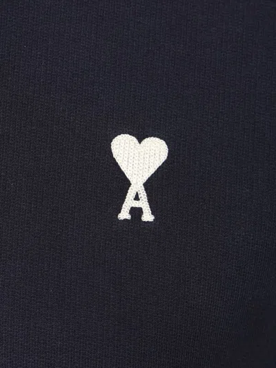 Ami Alexandre Mattiussi Ami De Coeur Sweatshirts Blue