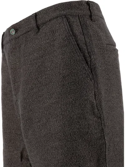 Brain Dead Wide-leg Trousers With Textured Fabric Surface