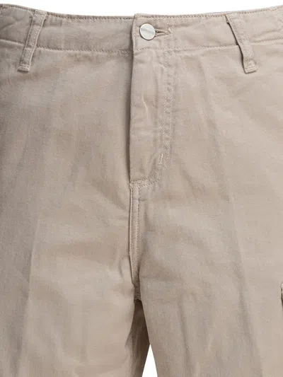 Carhartt Wip Cotton Beige Shorts