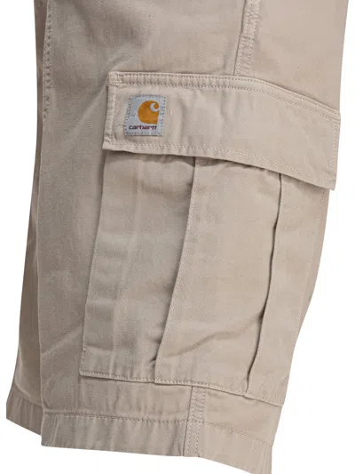Carhartt Wip Cotton Beige Shorts