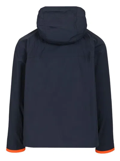 Fay Archive Windbreaker Jacket In Rep Nylon