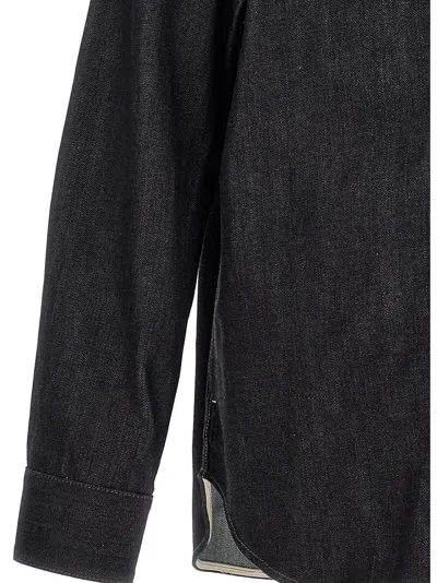 Jil Sander W Denim Shirt 01 Regular Fit Overshirt In Blue