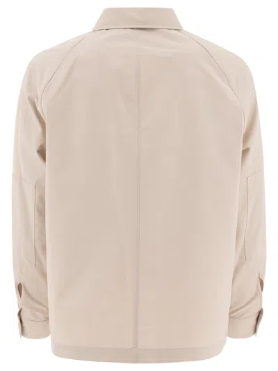Vince Long Sleeve Point Collar Front Pocket Jackets