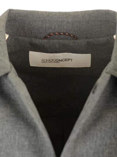 Adhoconcept Work Trench Jackets Grey