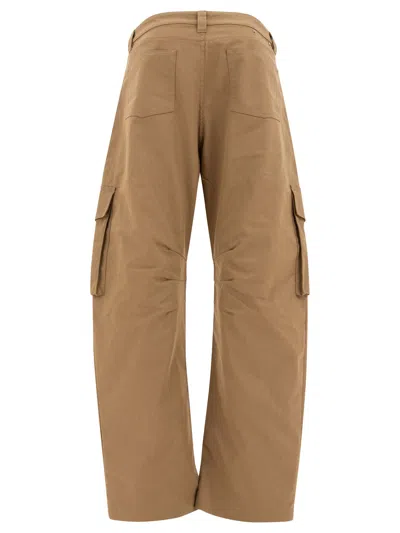 Golden Goose Twill Cargo Pants In Italian