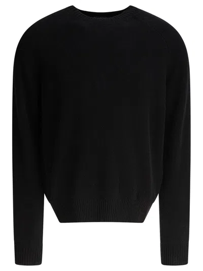 Tom Ford Ribbed Long Sleeve Knitwear In Black