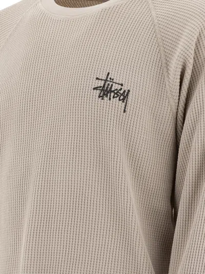 Stussy Beige Cotton T-shirt