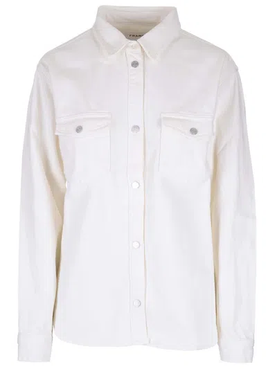 Frame Long-sleeved Buttoned Shirt