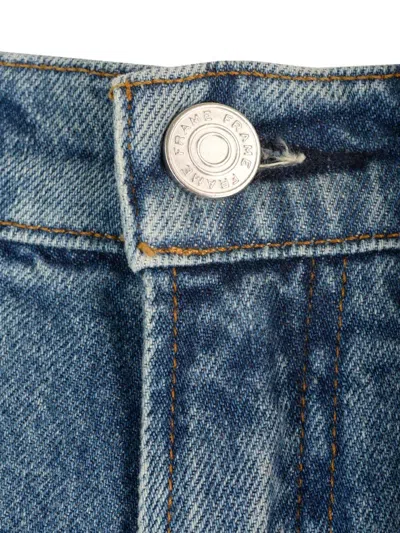Frame Denim Patch Pocket Slim Palazzo Doris Wide Leg Jean