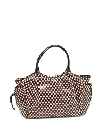 Pre-owned Kate Spade  Canvas Tote Bag In Black