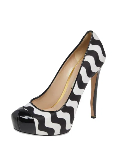 Pre-owned Nicholas Kirkwood 2023  120mm Wave-patterned Pumps