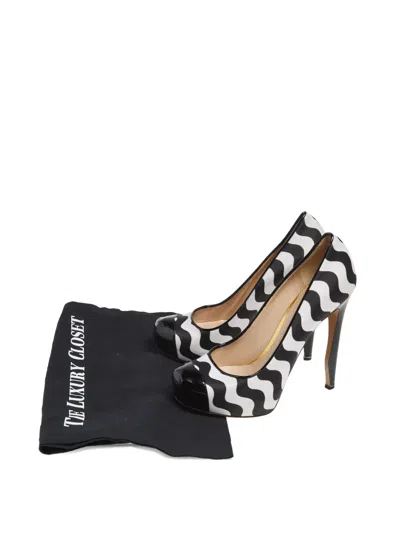 Pre-owned Nicholas Kirkwood 2023  120mm Wave-patterned Pumps