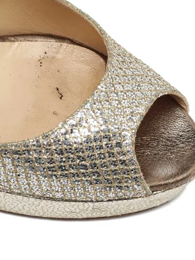 Pre-owned Jimmy Choo 135mm Dahlia Pumps