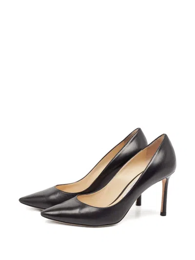 Pre-owned Jimmy Choo 85mm Leather Pumps