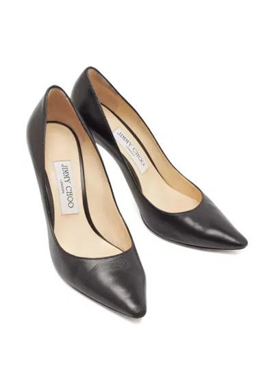 Pre-owned Jimmy Choo 85mm Leather Pumps