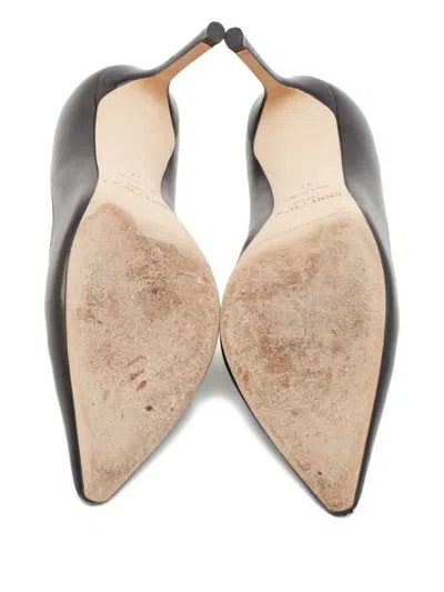 Pre-owned Jimmy Choo 85mm Leather Pumps