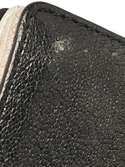 Pre-owned Miu Miu Logo-plaque Leather Cardholder