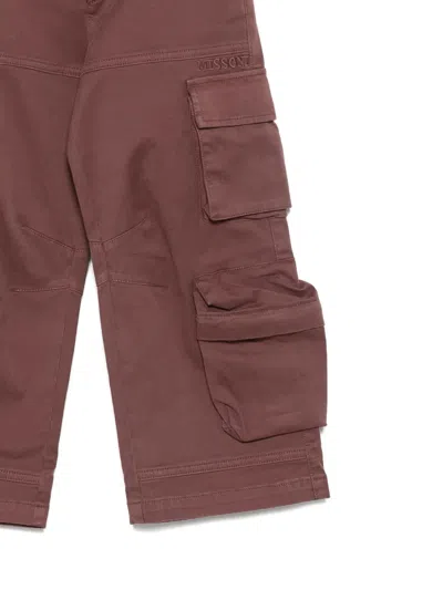 Missoni Cargo Pocket Trousers In Brown