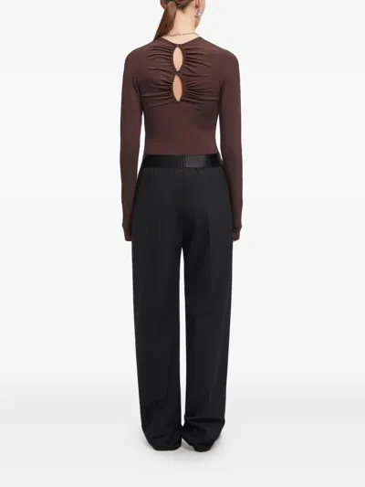 Aeron Cleo Top In Brown