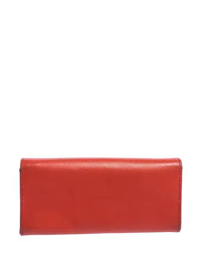 Pre-owned Tory Burch Robinson Leather Wallet