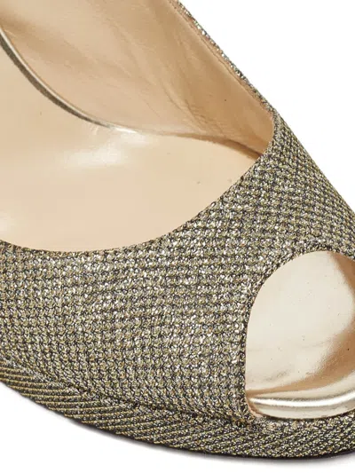 Pre-owned Jimmy Choo 2024 Glitter Slingback Pumps
