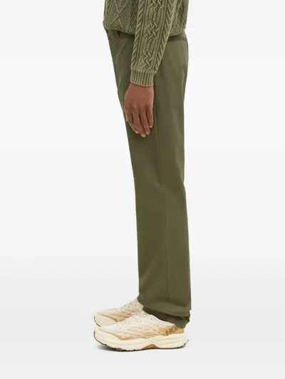 Paul Smith Flat-front Chinos In Green