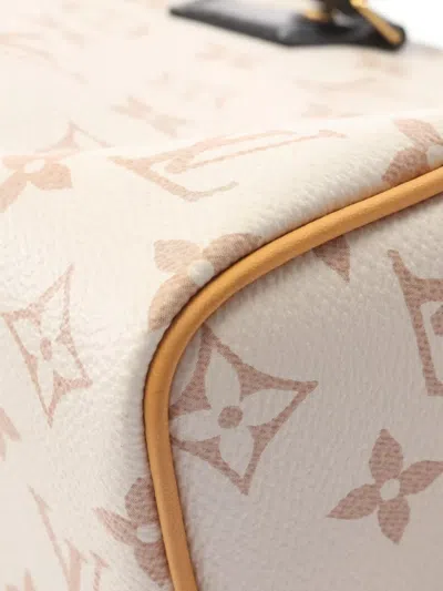 Pre-owned Louis Vuitton 2021 Speedy Bandouliere 20 Monogram Dune Tote Bag