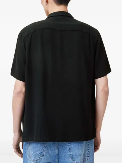 Allsaints Hudson Camp-collar Short-sleeve Shirt