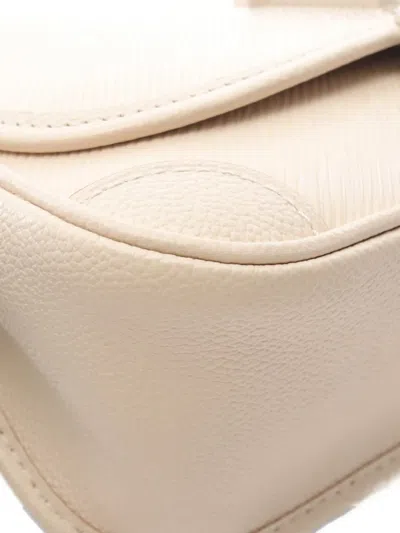 Pre-owned Louis Vuitton 2021 Busi Leather Crossbody Bag In Neutral