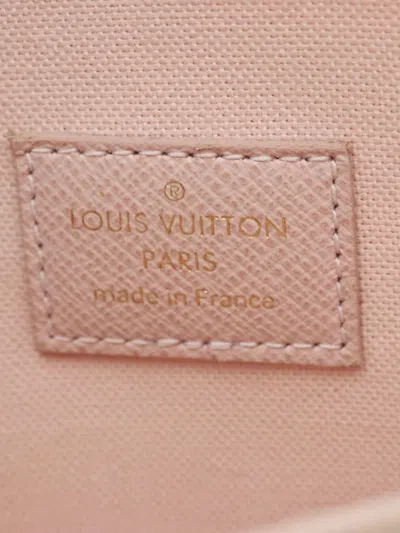 Pre-owned Louis Vuitton 2010s Pochette Felicie Crossbody Bag In Neutral