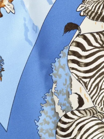 Pre-owned Hermes 2010s Tanzanie Silk Scarf