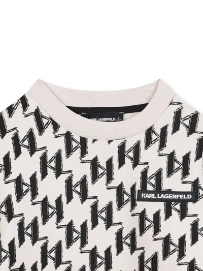 Karl Lagerfeld Graphic-print Sweatshirt In Black