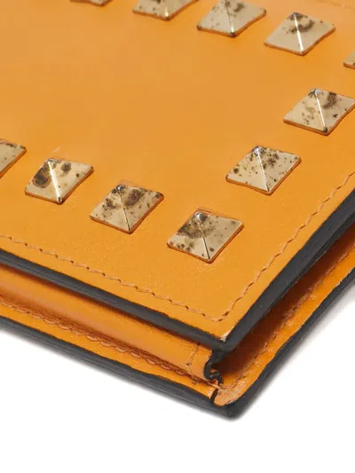 Pre-owned Valentino Garavani Leather Iphone Flip Case