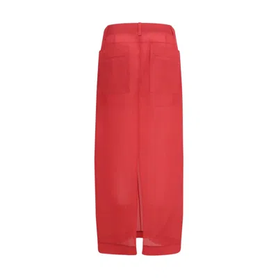 Khaite Lucian Midi Women's Skirt
