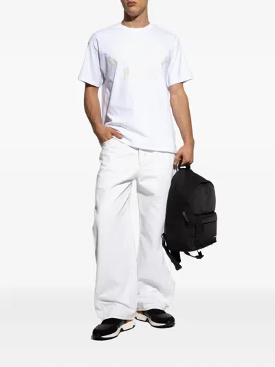 Givenchy Paris T-shirt Crew Neck In White