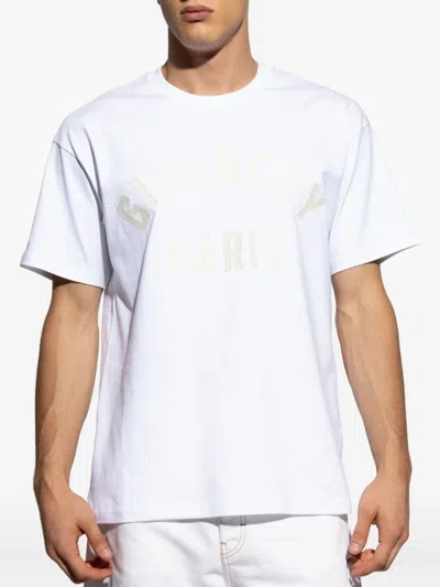 Givenchy Paris T-shirt Crew Neck In White