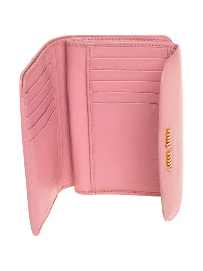 Pre-owned Miu Miu Madras Wallet